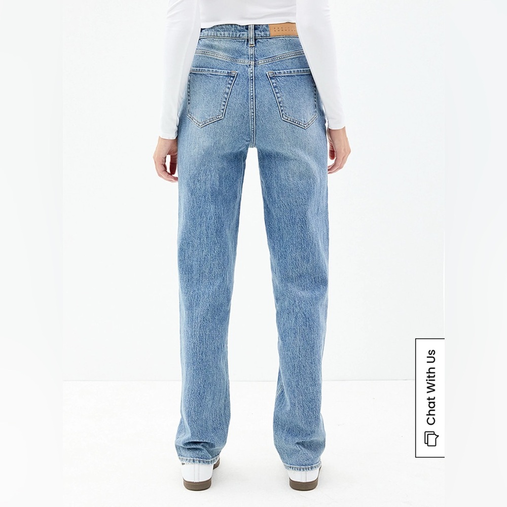 Pacsun Stretch Medium Indigo Dad Jeans size 9 runs big - Picture 4 of 15